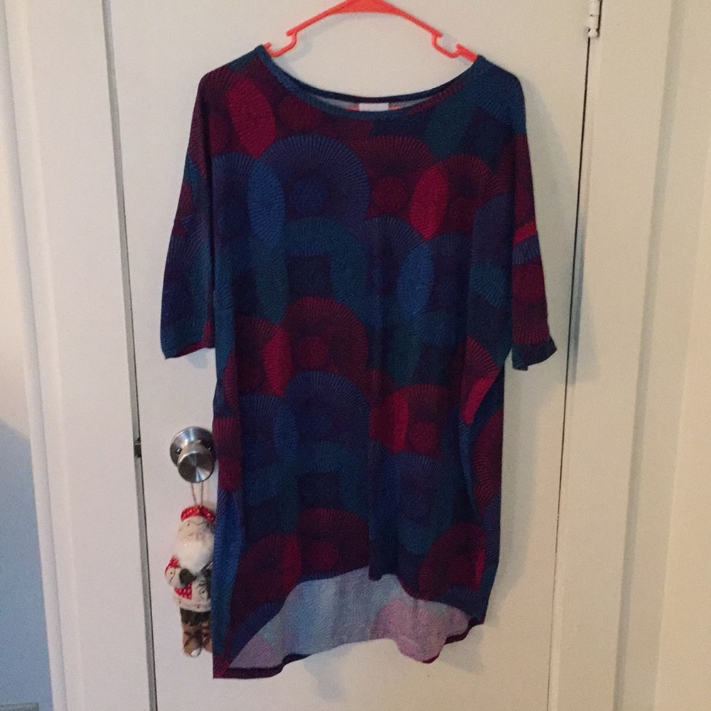 LuLaRoe multi color Irma size small